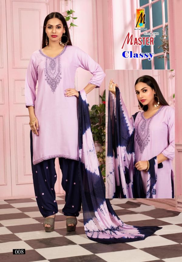 Master Classy Festival Wear Fancy Designer Ready Made Dress Collection